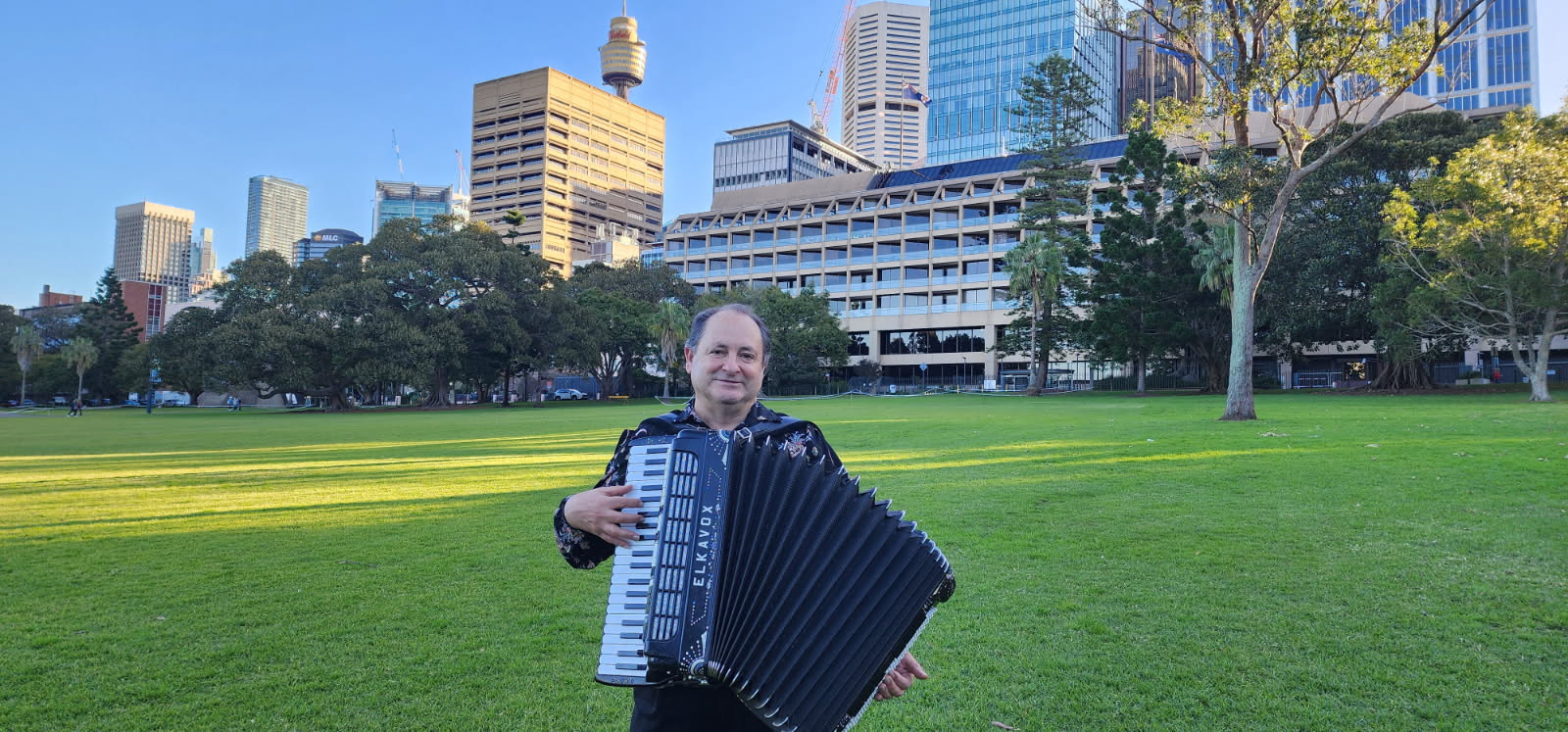 Giancarlo Ursino at the Royal Botanic Garden Sydney