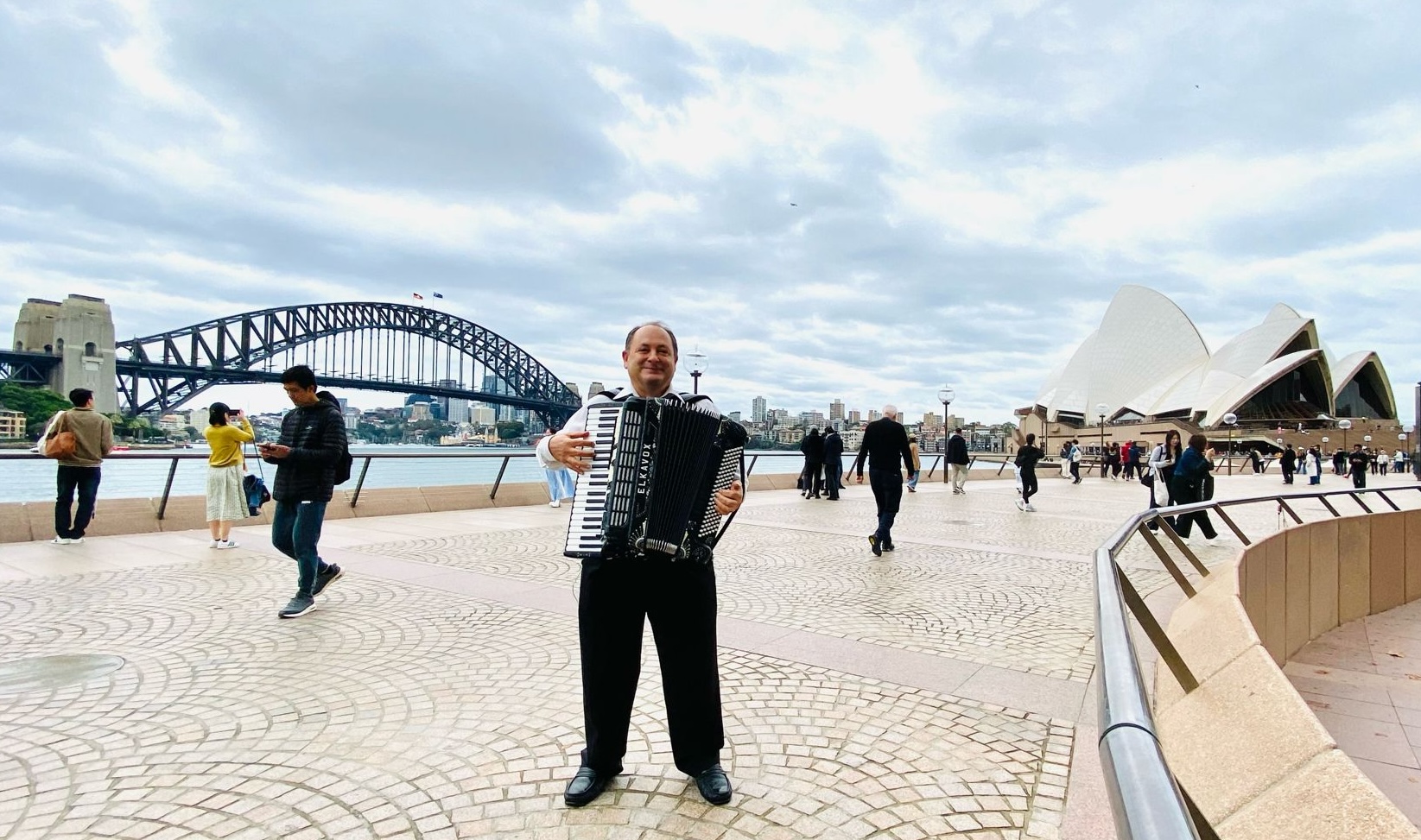 Giancarlo Ursino at the Sydney Opera House